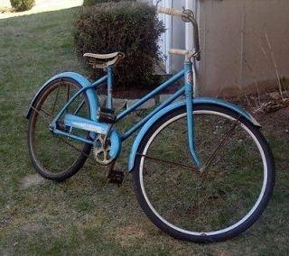 Vintage Columbia Torpedo Bicycle with bell & kickstand