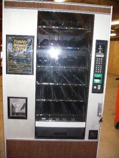 Crane National Vendors Combo Combination Vending Machine Coffee 475 