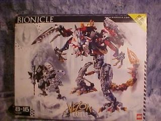 Lego Bionicle Boxed Set 10204 Kardas Dragon & Vezon Complete 