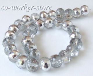 13 Shine Faceted crystal drum beads 14*11mm