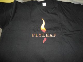 FLYLEAF Flame T Shirt **NEW music band concert tour