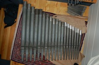organ pipes 2 Principal pipe organ rank