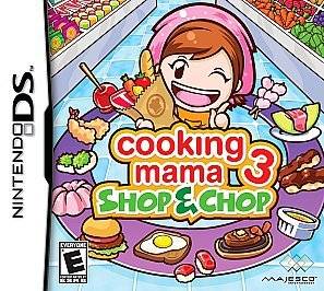 Cooking Mama 3Shop & Chop for Nintendo DS