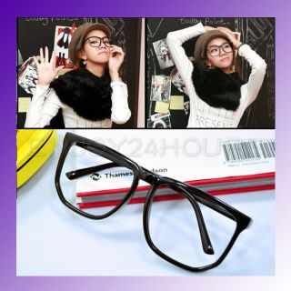   Fashion Cool Large Square Clear Lens frames nerd Glasses Eyeglasses