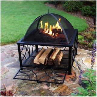 outdoor wood burning fireplace in Fire Pits & Chimineas