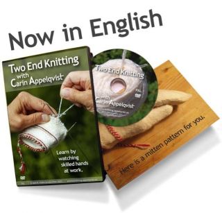 Learn how to do Twined Knitting or Two End Knitting   instruction DVD