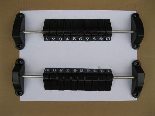 NEW Foosball Table Soccer Scoring Counters Score Units