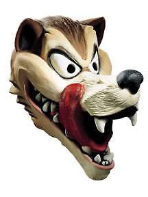 Adult Hungry Deluxe Big Bad Wolf Scary Costume Mask