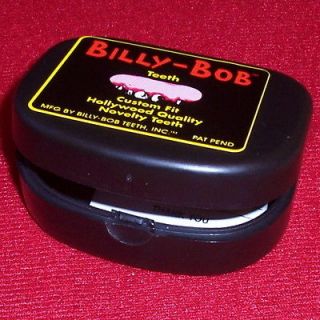 Billy Bob Fake False Teeth Square Carrying Case Container Protector 