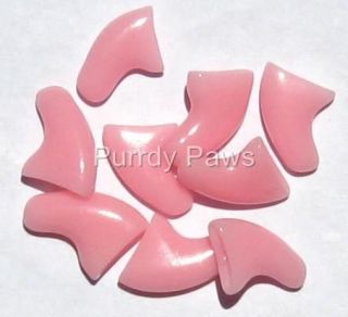 SOFT PINK Soft Nail Caps For Cat Claws * 4 Sizes to choose from 