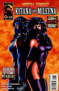 Mortal Kombat: Kitana & Mileena #1 VF/NM GREG HORN malibu comics one 