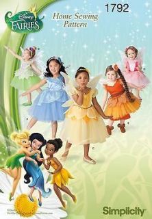 SEWING PATTERN! MAKE DISNEY FAIRY COSTUMES! SIZES BABY 1/2~CHILD 8 