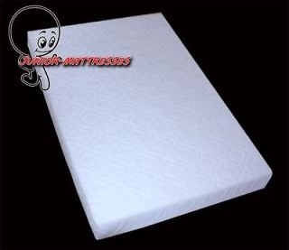 TRAVEL COT, COT BED MATTRESS QUILTED 100 X 70 X 7.5CM