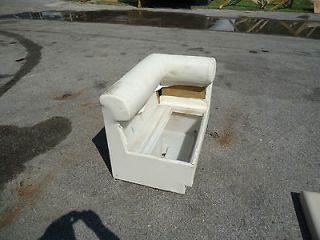 Newly listed PONTOON COUCH END PIECE WHITE 29 FURNITURE BOAT SEATS A 