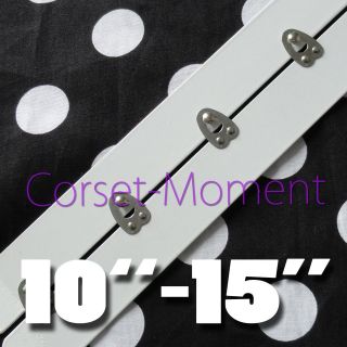 Wide Standard White Coated Corset Steel Busk Corset Sewing Supplies