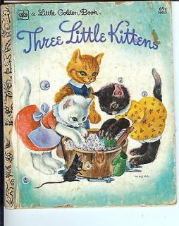 Three Little Kittens Little Golden Book