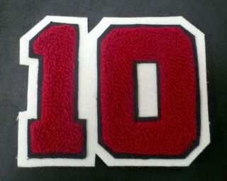 Custom Chenille Number and Letter Patches $5.00 and up