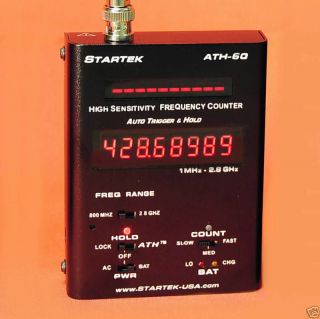 NEW   STARTEK ATH 60 FREQUENCY COUNTER  BRAND NEW MODEL
