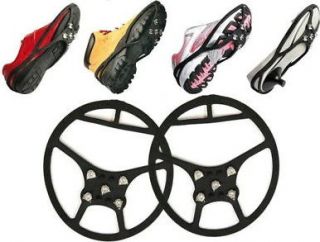   Shoe Snow Ice Grips Non Slip Spikes Cleats Grippers Crampons 2.5 13