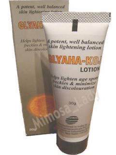 Glyaha Koj Glycolic 10% kojic acid Hydroquinone 2% lotion cream 