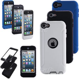   Deluxe Hybrid Hard Gel Case Cover for iPod Touch 5th Generation 5G