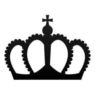 Decals Stickers Royal Crown Chess Queen King Kingdom Romania ZZ226
