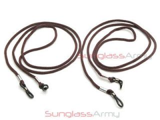Lot Brown NECK STRAP/Cord/Cha​in/Holder/Lany​ard for Sunglasses 