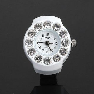   size Ajustable for Womens Lady Girl Kid Jewelry Bling Crystal Watch