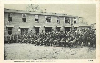 SC COLUMBIA CA​MP JACKSON WHEELB​ARROW RACE SOLDIERS ​K18627