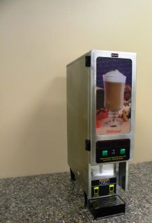   Fresh Mix 2 Flavor Cappuccino Espresso Hot Chocolate Dispenser Machine