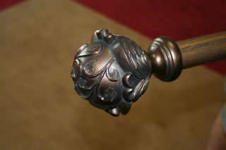 wood drapery rods in Curtain Rods & Finials