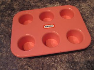   Tikes Fun Play Food kitchen Replacement: Pink Muffin Cupcake tray pan