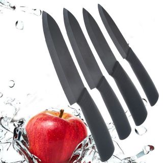 NEW Chef Kitchen Cutlery Black Ceramic knife Knives 5 Size Choice 3 4 