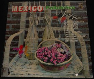 LP JUAN TORRES Mexico folklorico MUSART mariachi oro y plata