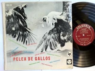 Various   Pelea De Gallos LP   Colombia   DCA 24 VG Vinyl