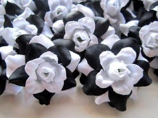   Rose Artificial Silk Flower Head Lot for Clip Wedding decor 1.75