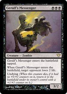 MTG Dark Ascension *Rare Repack* Geralfs Messenger 16 Guaranteed