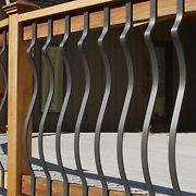   32 1/4 x 1 Aluminum Contour European Style Deck Railing Baluster