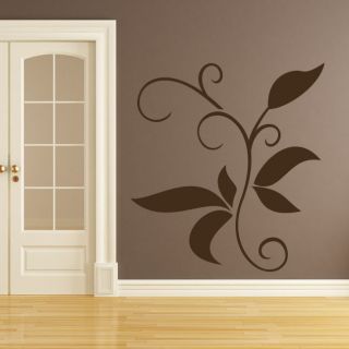 Decorative Branch Leaves Wall Art Sticker Wall Art Decals Transfers