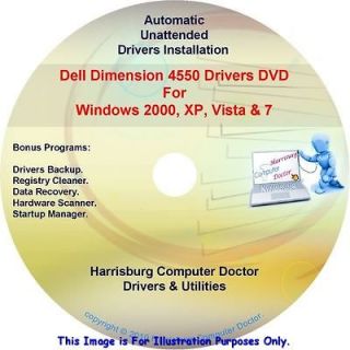 Dell Dimension 4550 Drivers Restore Recovery DVD Disc