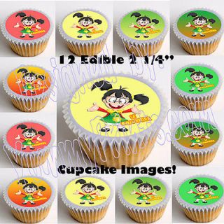 La Chilindrina 2.25 Edible Image Cup Cake Toppers 12pcs. cut & paste 
