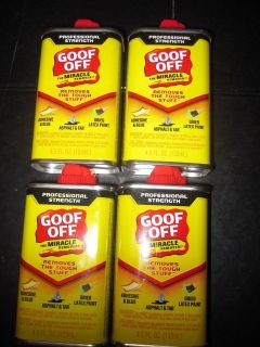 Goof Off Professional Strength 4 4.5 fl. oz. Containers