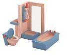 WOODEN BATHROOM NEO DESIGN DOLLS HOUSE FURNITURE BY PLAN TOYS