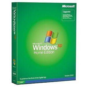 MICROSOFT WINDOWS XP 2002 HOME UPGRADE EDITION RETAIL GENUINE WITH 