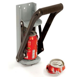   oz Aluminum Can Crusher Cans Wall Mount Crusher with bottle opener new