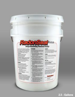   Standard Penetrating Concrete Sealer (2.5 gal.)   Radon Sealer