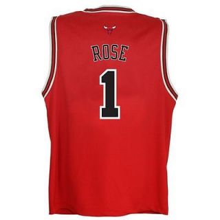 adidas Chicago Bulls Derrick Rose Jersey YOUTH Small RED