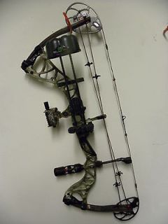 2010 BowTech Destroyer 350, Camo, LH, 29, 50/60# Bow, Loaded