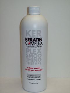 Keratin Complex Natural Keratin Smoothing Treatment 16 oz NEW