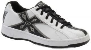 New Dexter Mens Choppa White Bowling Shoes RH LH Universal Soles 